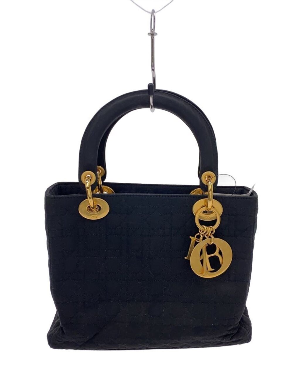 Christian Dior Lady Cannage Handbag Black